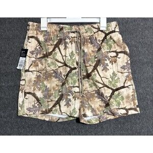 Original Use Men's Shorts Print Camo Sweat Lounge Green Multi Color Medium